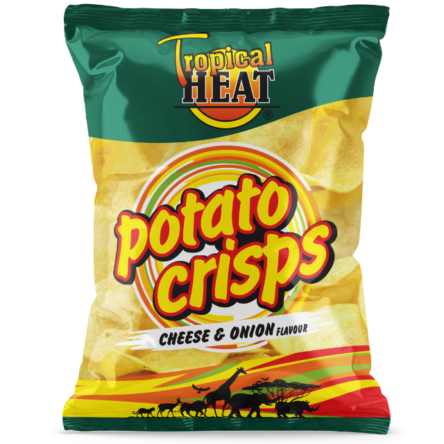 Tropical Heat Cheese & Onion Crisps 200G